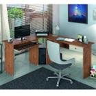 Mesa para Escritório em L 1 Gaveta Max Zanzini