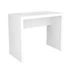 Mesa para Escritório Home Office ME4139 MDP Branco G69 - Gran Belo