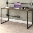 Mesa para Escritório Office Kuadra Carvalho Dark 8397 - Compace