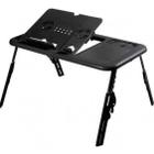 Mesa Para Notebook Com Cooler E Sensor Touch Escritório Leve - Tomate