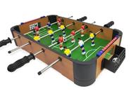 Mesa Pebolim Mini 51Cm Totó Jogo Futebol 2 Bolinhas