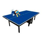 MESA PING PONG C/ Rodinhas MDF 18mm 1084 KLOPF + KIT COMPLETO 5031