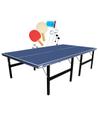 Mesa Ping Pong Tênis De Mesa Oficial MDF 15mm Luxo + Kit Vigor M/B Procópio