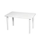 Mesa Plástica Retangular Pé Desmontável 1,20 x 70 cm - Plasnew