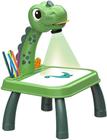 Mesa Projetora Infantil Desenho divertido Dino na Floresta Dm Toys