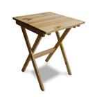 Mesa Quadrada Dobrável Tendo Natural 60 cm - Hardman