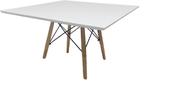 Mesa Quadrada Infantil 80cm Branco Eiffel Charles Eames