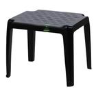 Mesa Quadrada Retangular Plástica Bistrô Compacta 47x46x55cm New Plastic Multiuso Área Lazer Pequena