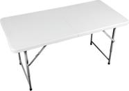 Mesa Retangular Dobrável 120 cm - Em Plástico - Vonder