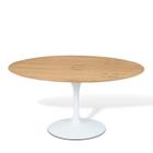 Mesa Saarinen Tulipa Oval 198cm X 122cm Freijó - RMA MÓVEIS