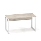 Mesa Secretária Tubular P25 Pandin 1,20 M Casablanca e Branco