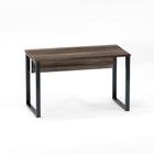 Mesa Secretária Tubular P25 Pandin 1,20 M Walnut e Grafito