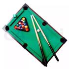 Mesa Sinuca Snooker Portátil Tacos E Bolas 31x51cm