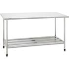 Mesa Total Inox 430 Fritomaq- Gradeada 1,50x0,70x0,90cm