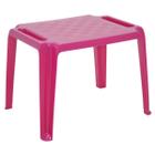 Mesa Tramontina Infantil Plastica Donachica Rosa