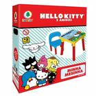 Mesinha Infantil C Cadeira Desmontável Portátil Hello Kitty