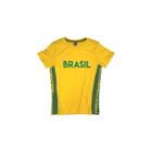 Metade Full Barato Camiseta Copa Do Mundo Vai Brasil Juvenil Qualidade Unissex