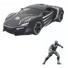 Metals Die Cast Pantera Negra e Lykan Hypersport 4964