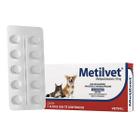 Metilvet Anti-inflamatório 10 mg para Cães e Gatos Vetnil Cartela Avulsa 10 Comprimidos