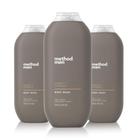 Método de Lavagem Corporal Masculino Cedar + Cypress - 540ml (Kit com 3)