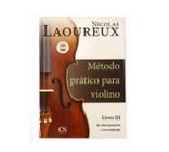 Método Prático Para Violino Nicolas Laoureux - Livro 3 - As Cinco Posições E Seu Emprego - Ricordi