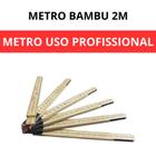 Metro de bambu 2m 10 dobras - CBN Compensados