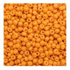 Miçanga 6/0 Passante Perolado Vidrilho Laranja 4mm 150pçs 15g - Macall