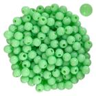 Miçanga de Bola Colorida Bolinhas Lisa Leitosa 6mm Aprox. 700 Bolinhas 100gr Para Fazer Pulseiras