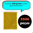 Miçangas Para Artesanato Amarelo Apx 5500 500Gr Pçs - Meu Unicornio