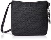 Michael Kors Jet Set Viagem Grande Messenger Preto Um Tamanho