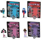 Micro Figures Worlds Smallest Monster High (pacote com 4)