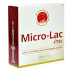 Micro-lac Aditivo Probiótico Pet 1 Seringa 15g Inovet