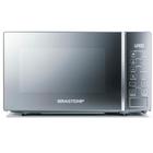 Micro-ondas 20 Litros Brastemp BMS20AR com Funções Pré-Preparo Inox Espelhado 110V