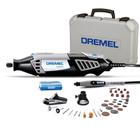 Micro Retífica 4000 220 Volts com 3 Acoplamentos, 36 Acessórios e Maleta  - F0134000NC000 - DREMEL