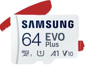 Micro SDXC Samsung 64 GB Evo Plus U1 V10 A1