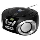 Micro System - radio MegaStar 1.200 watts com Bluetooth Bivolt leitor de CD/USB