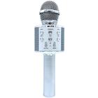 Microfone bluetooth karaoke led