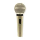 Microfone Com Fio Dinâmico Cardioide Sm58 P4 LeSon CHAMPANHE