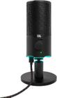 Microfone Com Fio Jbl Quantum Stream 360 Graus, 45 Mwrms, Condensador Duplo De 14 Mm, Quantumengine, RGB, USB