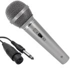 Microfone Com Fio Profissional para Karaokê e Gravações cabo P10