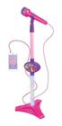 Microfone Com Pedestal Dreamtopia Barbie - Fun 576 Rosa