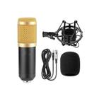 Microfone Condensador Bm800 Xlr/p2 Estúdio Profissional Podcast