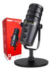 Microfone Condensador Tomate Para Live E Podcast Xlr mt-1080r