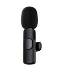 Microfone De Lapela Condensador S/ Fio Compatível Android - Wireless Microphone Lavalier Lapela Sem Fio