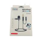 Microfone de lapela INOVA 3.5 Aux MIC-7587