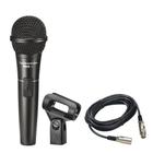 Microfone Dinâmico Audio Technica Cardióide PRO41 XLR Preto