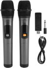 Microfone Dinâmico Sem Fio Duplo UHF