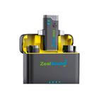 Microfone duplo de Lapela sem fio Zealsound