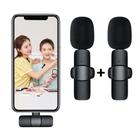 Microfone Duplo Lapela Wireless Sem fio para Iphone Ipad Lightning Plug In Play