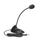 Microfone Gamer de Mesa Knup Podcast Para PC e Notebook P2 Pedestal Kp-903